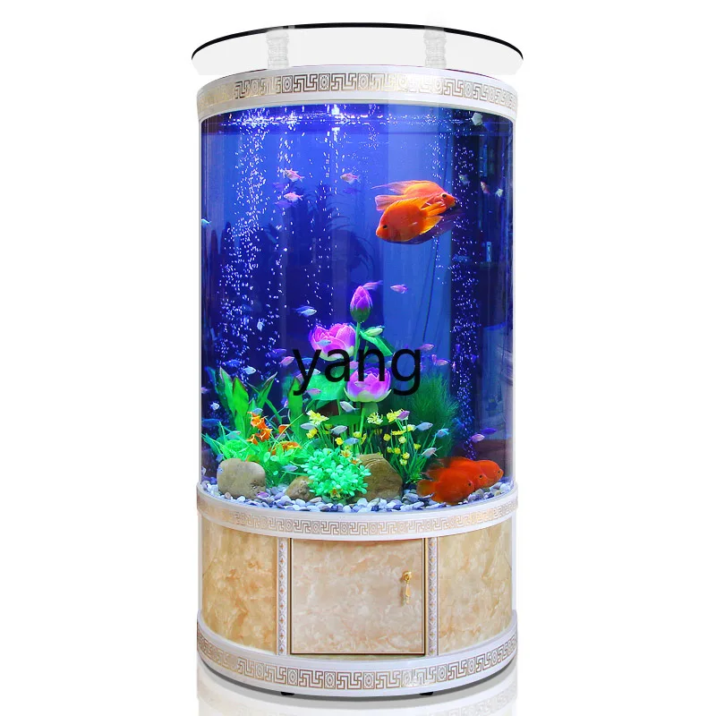 Aquarium Xxl - LTT semi-round fish tank aquarium living
