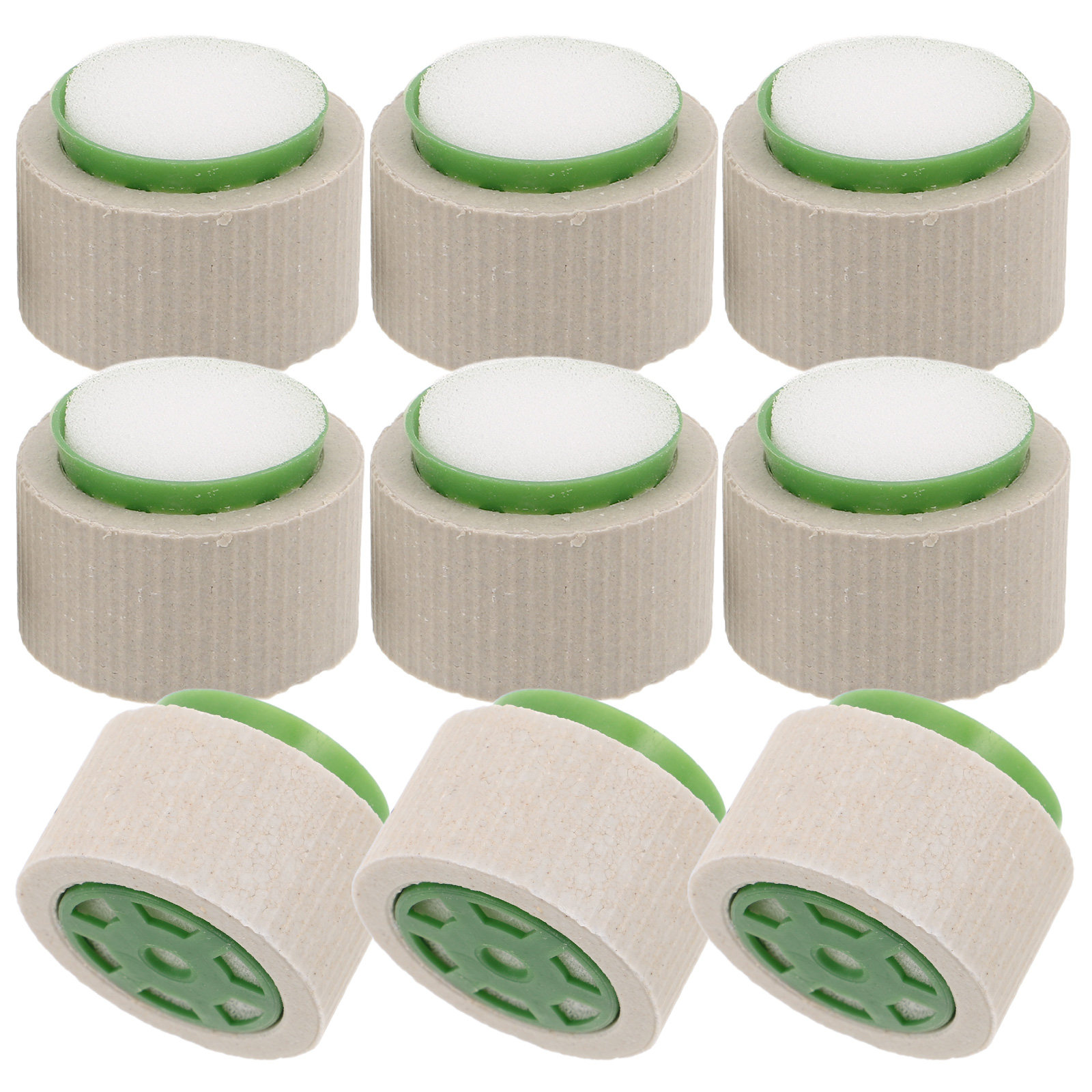 Aquarium Fish Escape - 9Pcs Aquatic Plant Holder Ceramic Fixed