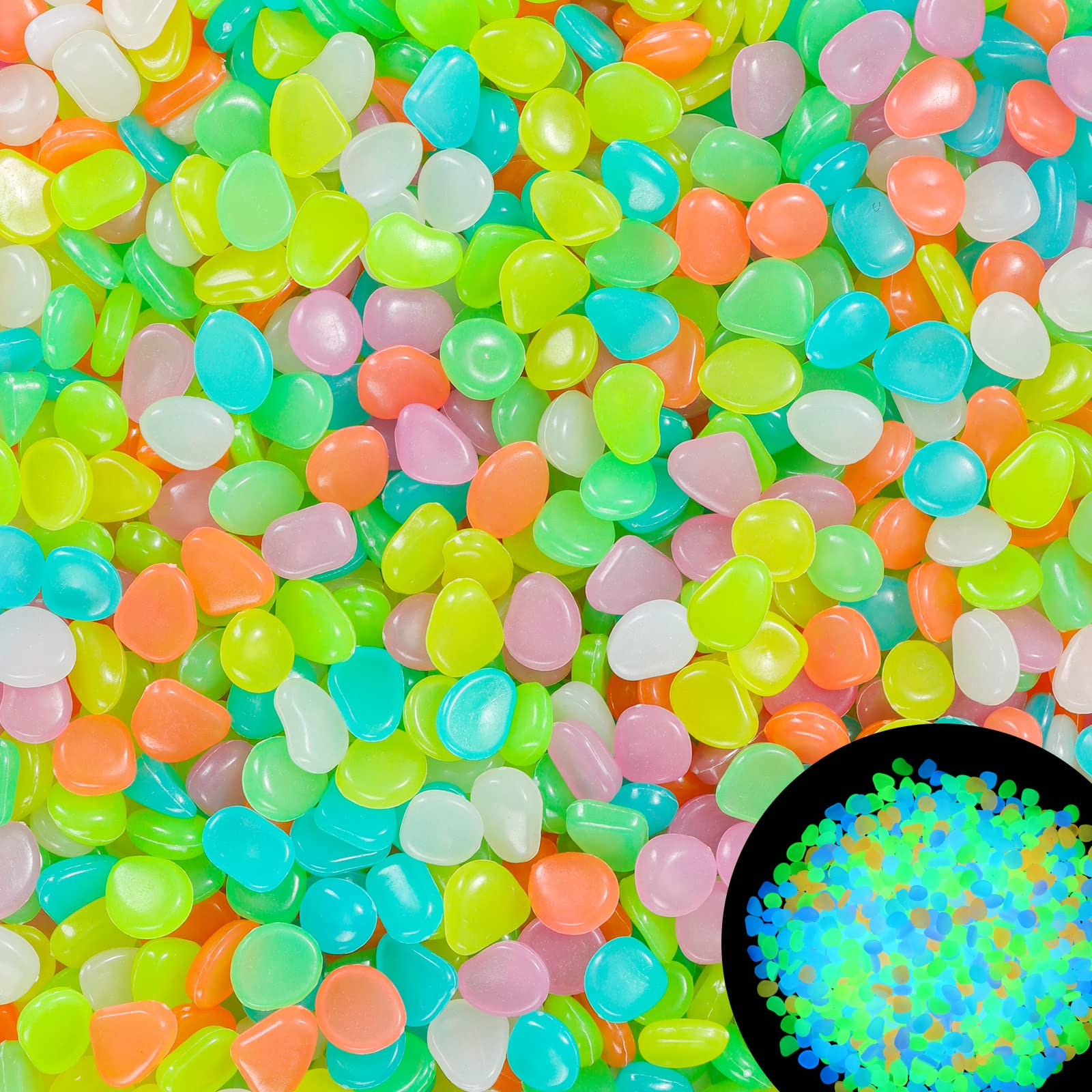 Aquarium Fish Farm - 100Pcs Glow in the Dark Garden