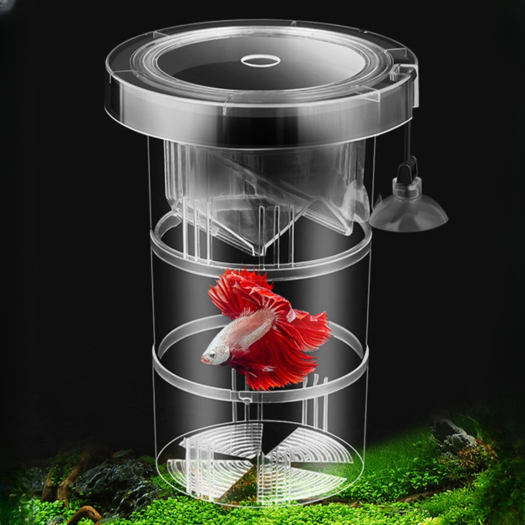Aquarium Fish Cave - Acrylic Floating Fish Breeding Isolation Box