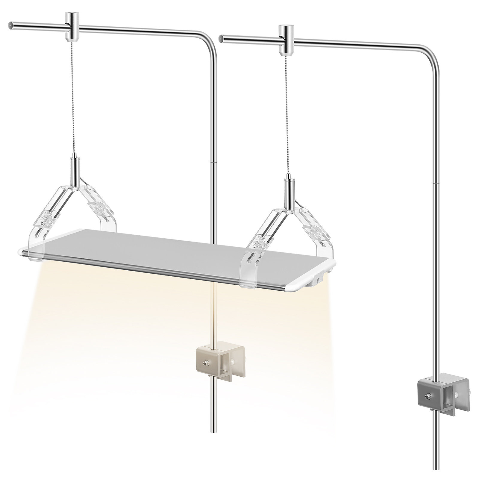 2Pcs Aquarium Lamp Holder Supp - Aquarium Fish Light 评论和价格