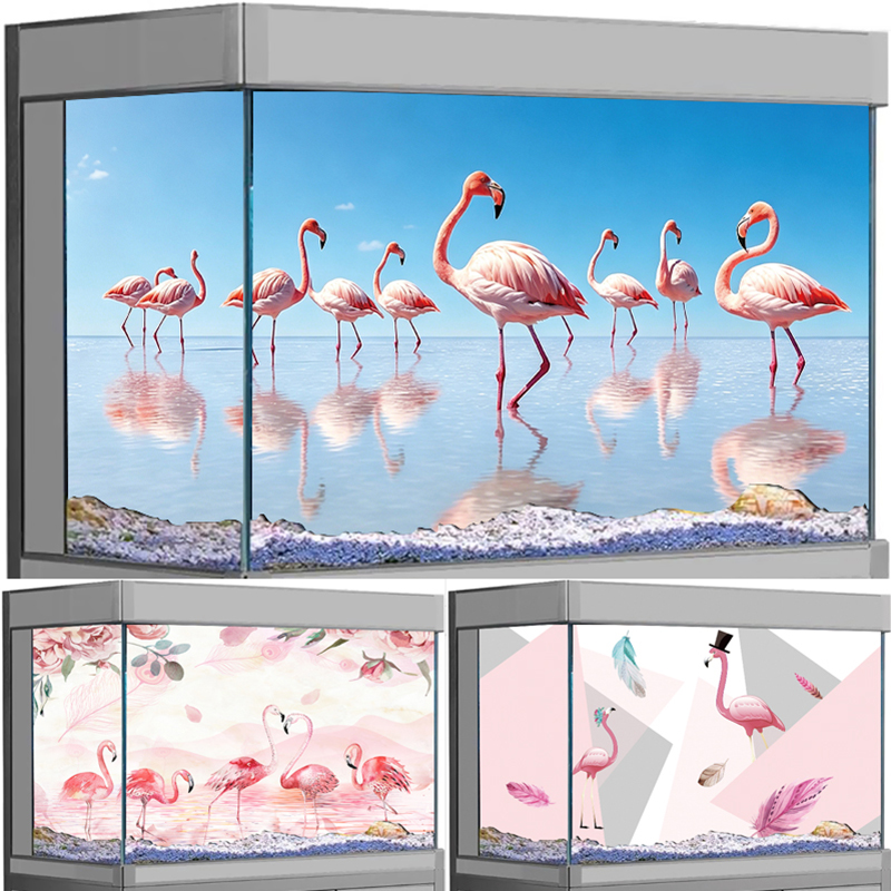 3D Aquarium Background Sticker - Aquarium Fish Wallpaper 评论和价格