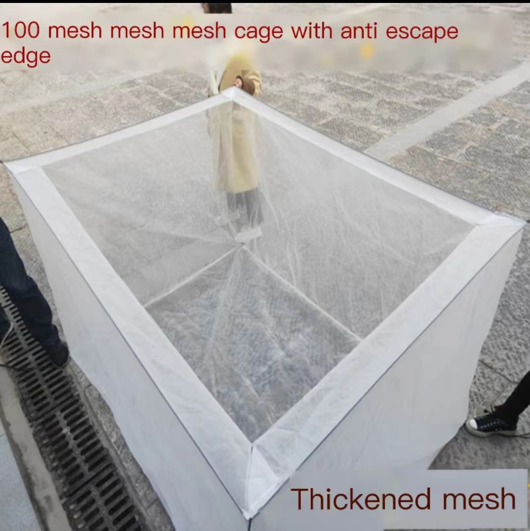 White Anti Escape net Cage eel - Aquarium Fish Escape 评论和价格