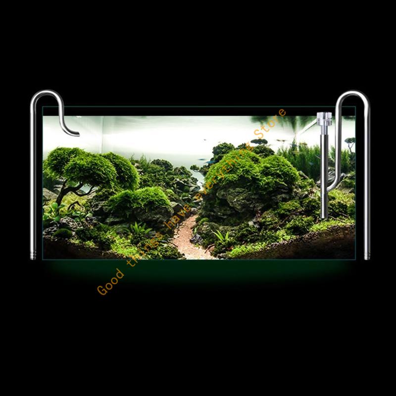 2pcs Stainless Steel Pipe Meta - Aquarium Fish Online 评论和价格