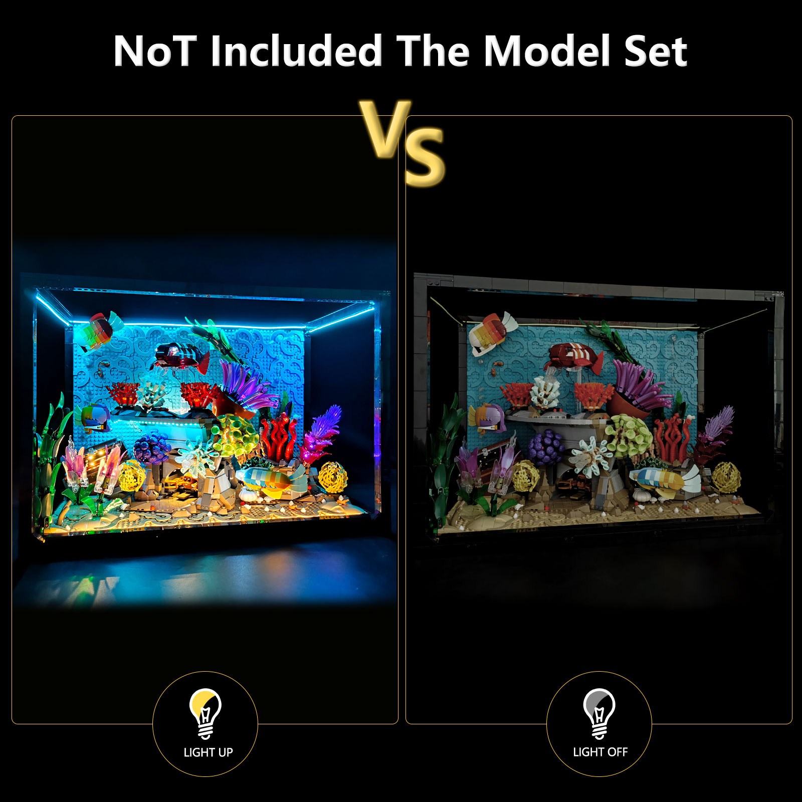 LYBMTWF LED Lighting Kit Compa - Aquarium Fish Light 评论和价格