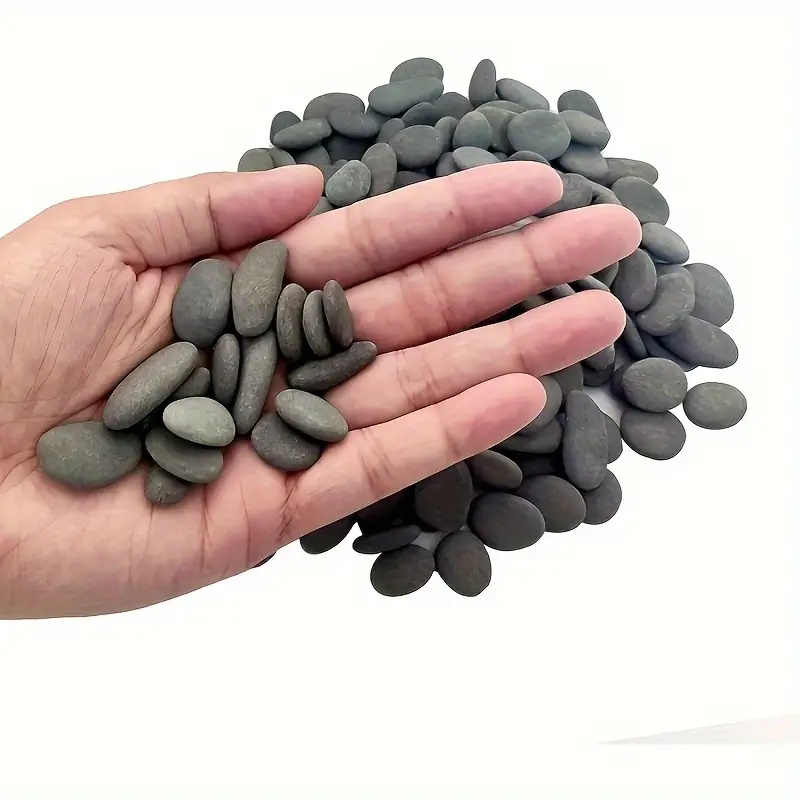 20Pcs Natural River Rocks Smoo - Aquarium Fish Farm 评论和价格