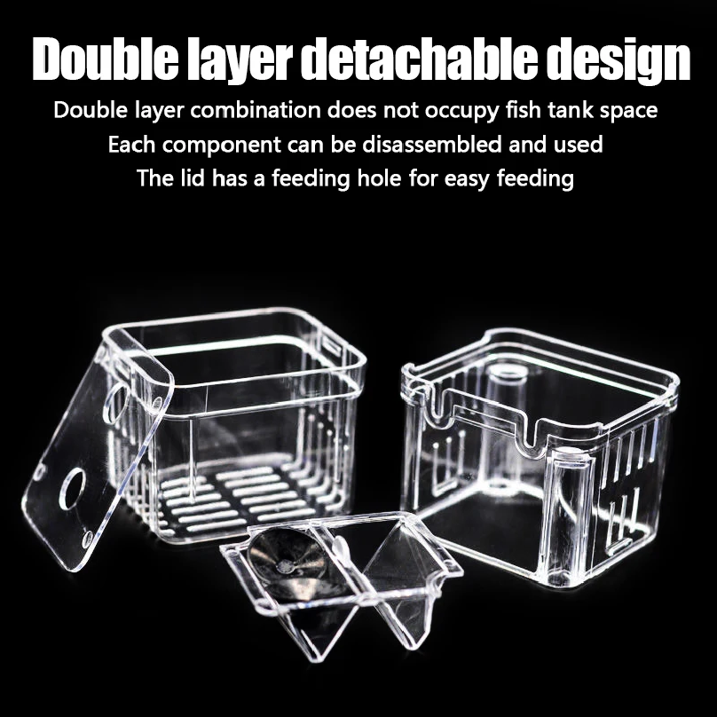 1PC Aquarium Fish Breeder Box  - Aquarium Fish Cave 评论和价格