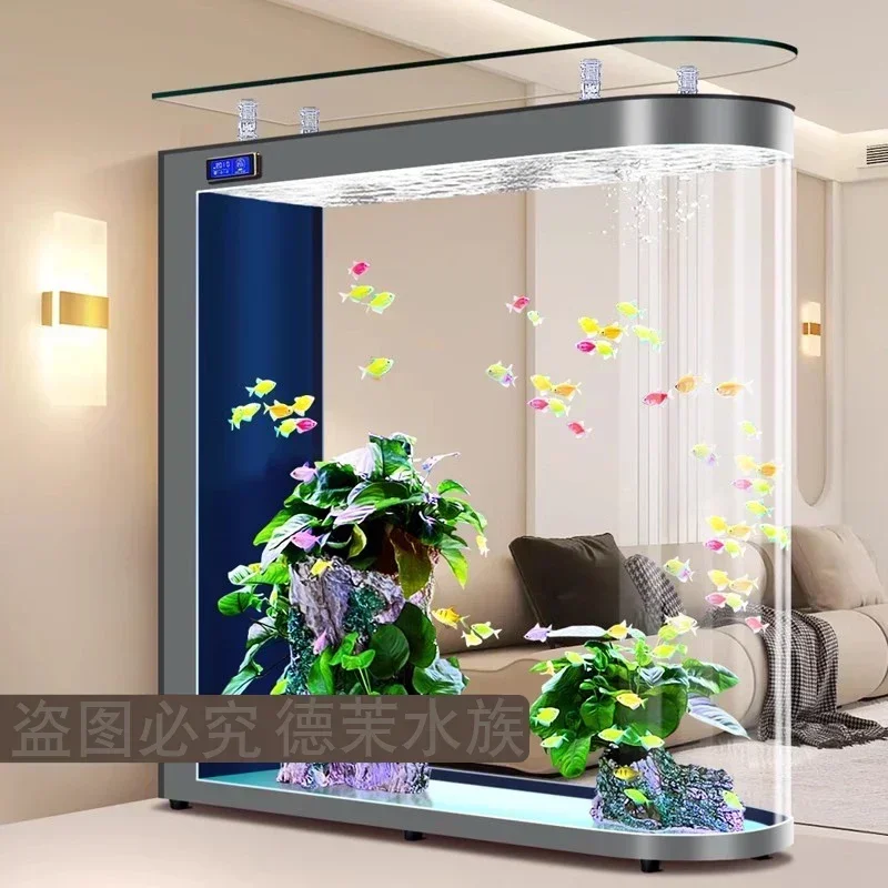 Floor-to-ceiling glass fish ta - Aquarium Xxl 评论和价格