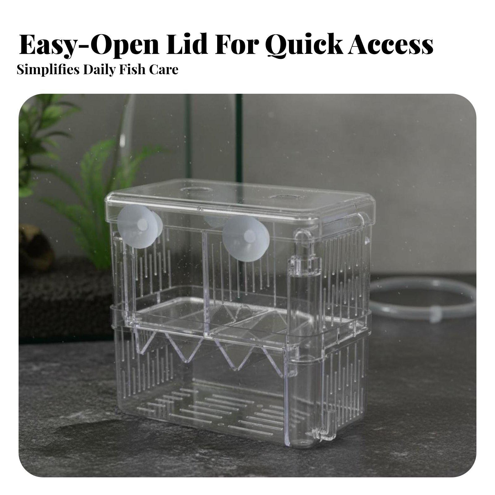 Double Layer Aquarium Breeding - Aquarium Fish Tank 评论和价格