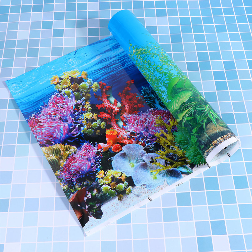 Fish Tank Background Paper Thi - Aquarium Fish Wallpaper 评论和价格