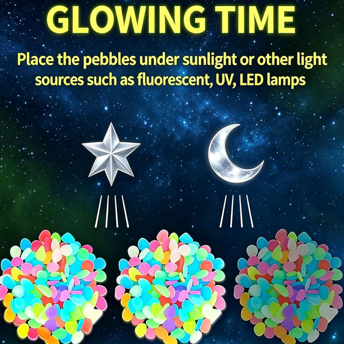 Colorful Glow In The Dark Lumi - Aquarium Fish Light 评论和价格