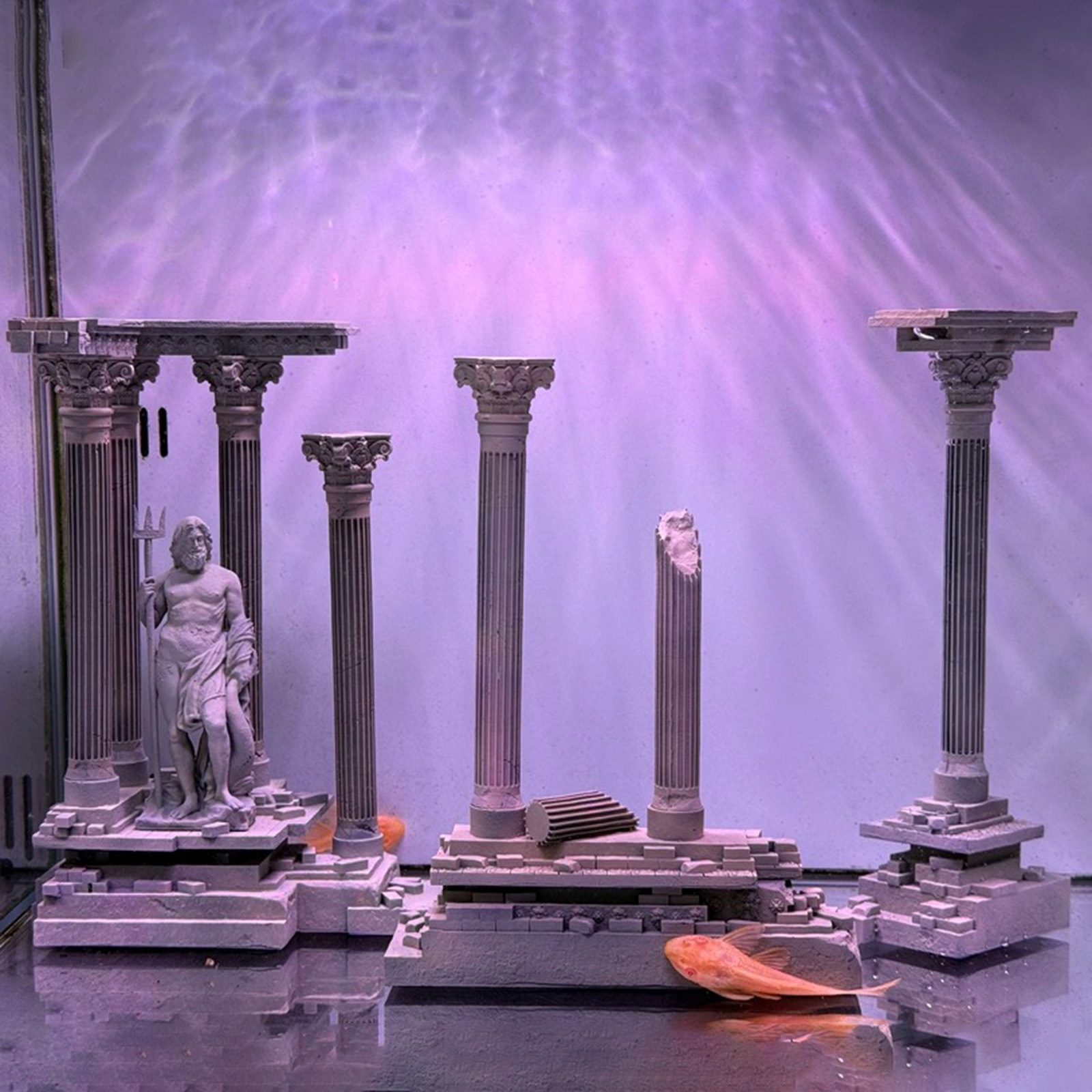 Roman Column Decoration Resin  - Aquarium Fish Elevator 评论和价格