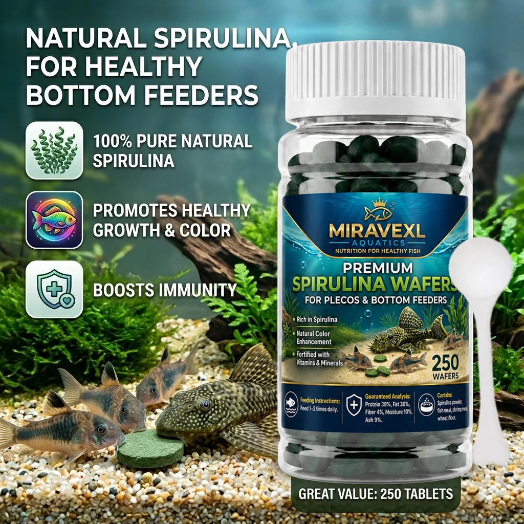High Purity Spirulina Sinking  - Aquarium Fish Vitamin 评论和价格