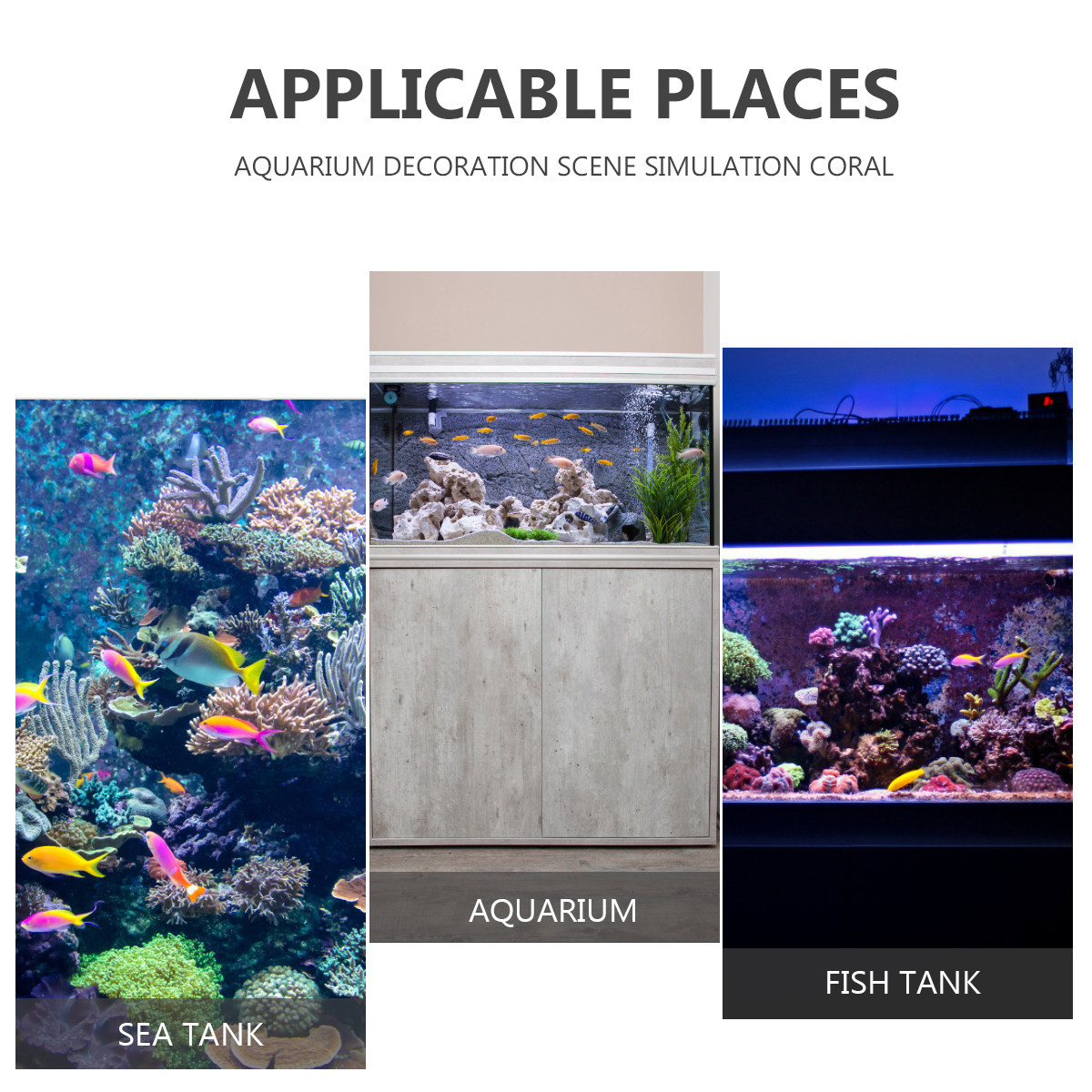 Aquarium Artificial Resin Cora - Xl Aquarium Fish 评论和价格
