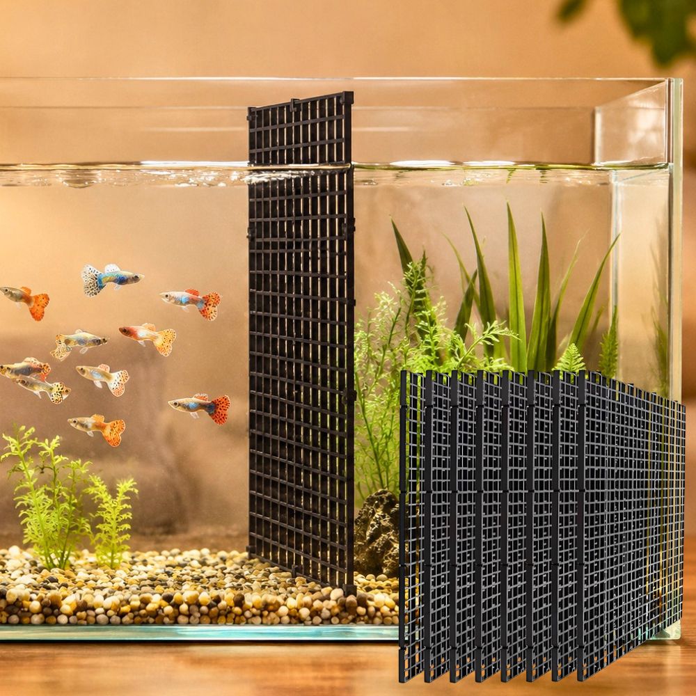 14pcs Black Plastic Aquarium G - Aquarium Fish Elevator 评论和价格