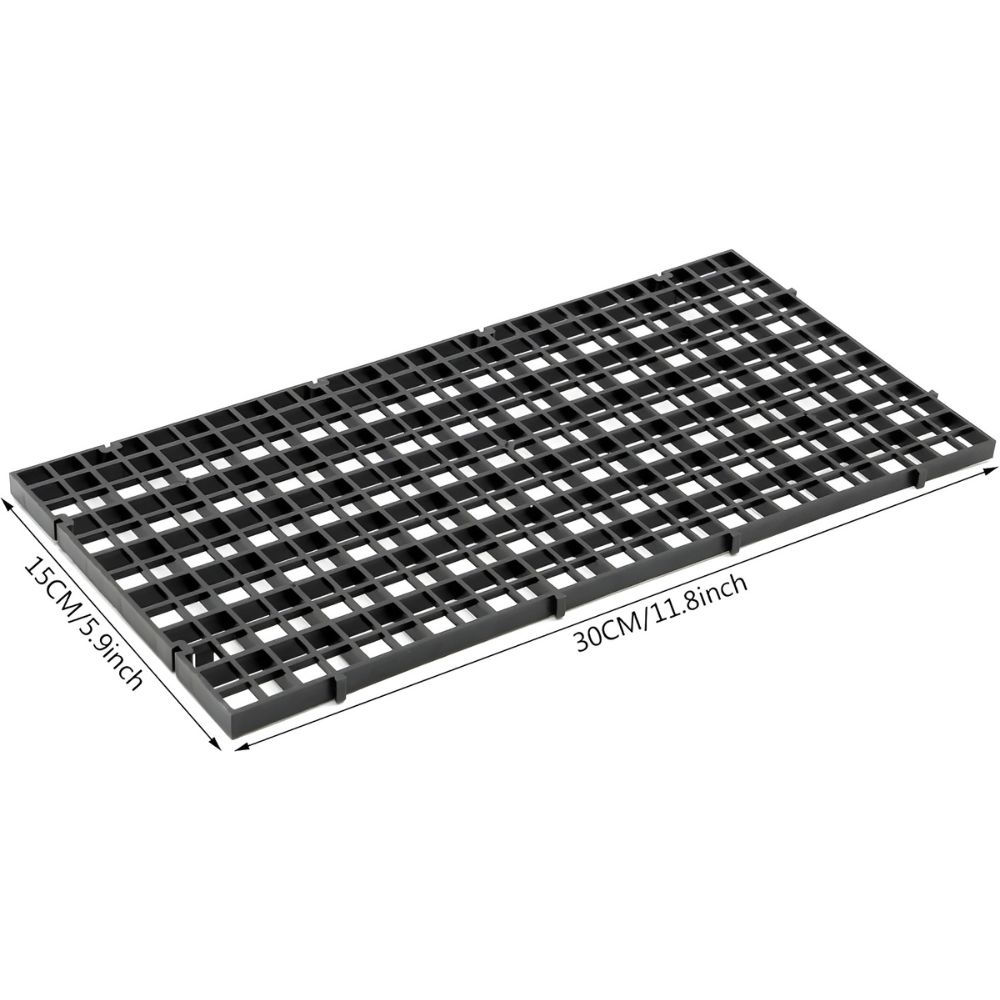 14pcs Black Plastic Aquarium G - Aquarium Fish Elevator 评论和价格