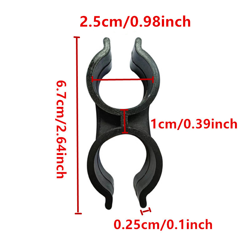 2/4pcs 25mm Type H PVC Pipe Cl - Aquarium Fish Elevator 评论和价格