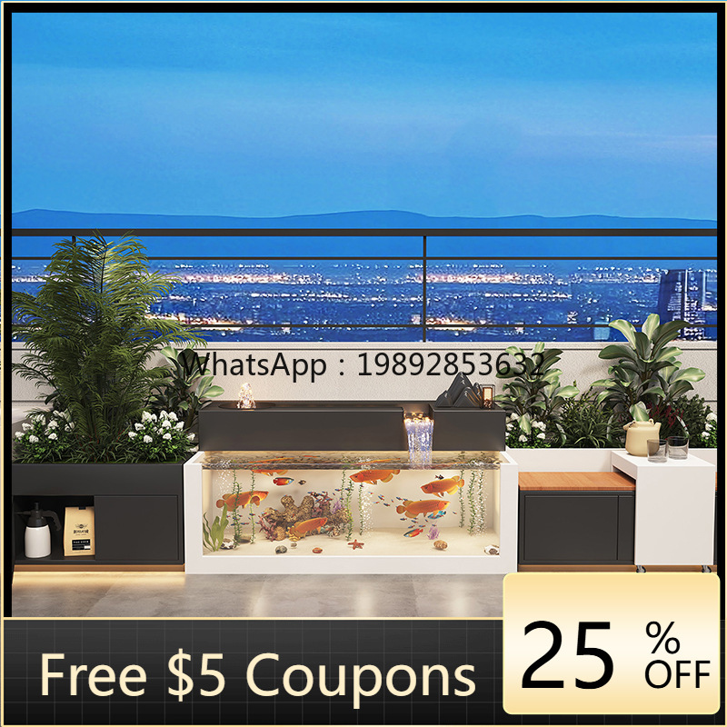 XL Stainless Steel Fish Pond W - Xl Aquarium Fish 评论和价格