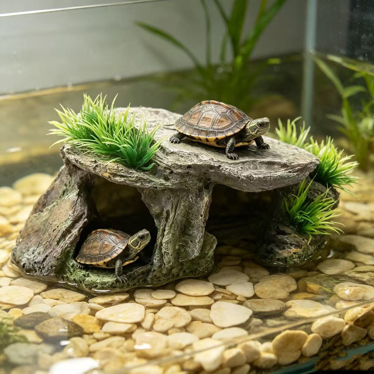 Reptile Hiding Hole Climbing S - Aquarium Fish Cave 评论和价格