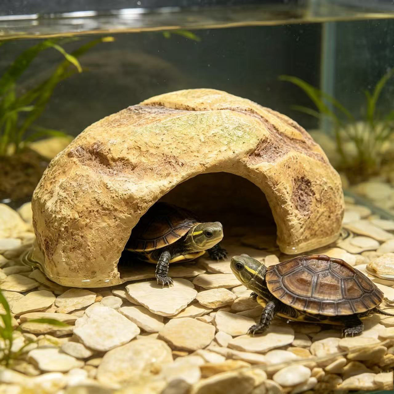 Reptile Hiding Hole Climbing S - Aquarium Fish Cave 评论和价格