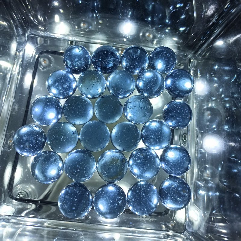 Glass Marble 14/16/17mm Colore - Aquarium Fish Farm 评论和价格
