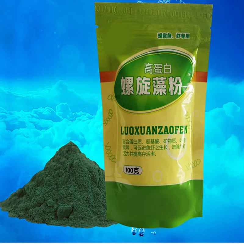 Spirulina Powder Bottle Health - Aquarium Fish Vitamin 评论和价格