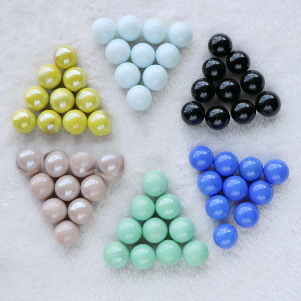 66Pcs Dia16mm Solid Color Glas - Aquarium Fish Farm 评论和价格