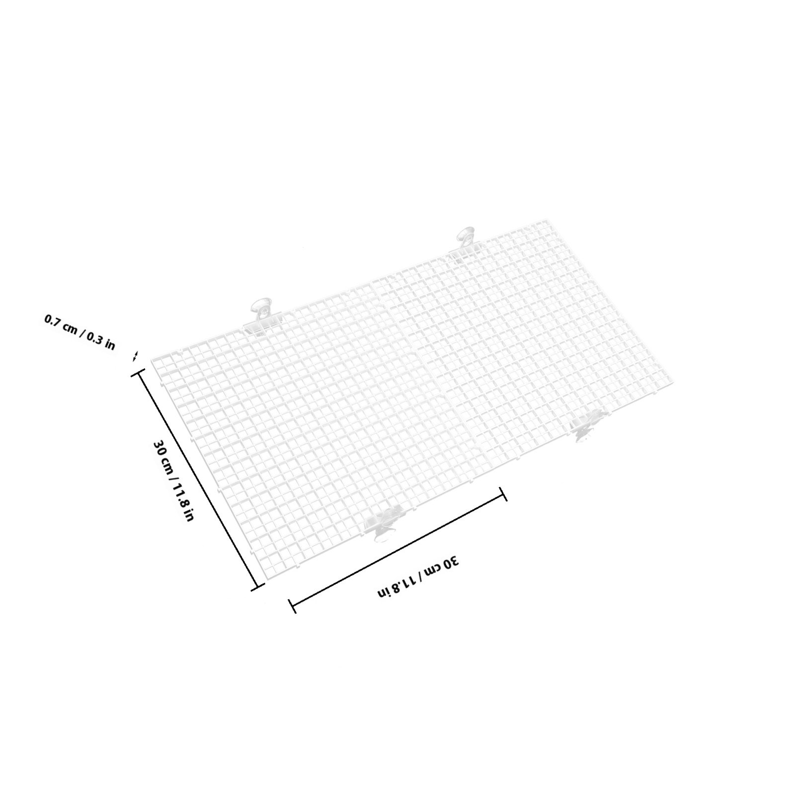 2Pcs Aquarium Divider Panels F - Aquarium Fish Escape 评论和价格